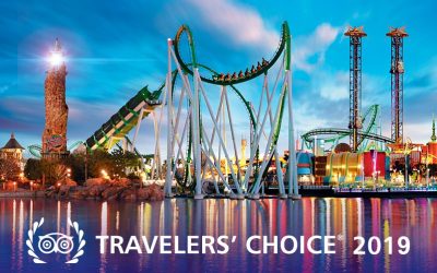 UNIVERSAL’S ISLANDS OF ADVENTURE NAMED TOP AMUSEMENT PARK IN THE WORLD FOR THE FIFTH YEAR BY TRIPADVISOR TRAVELERS Fifth times the charm!